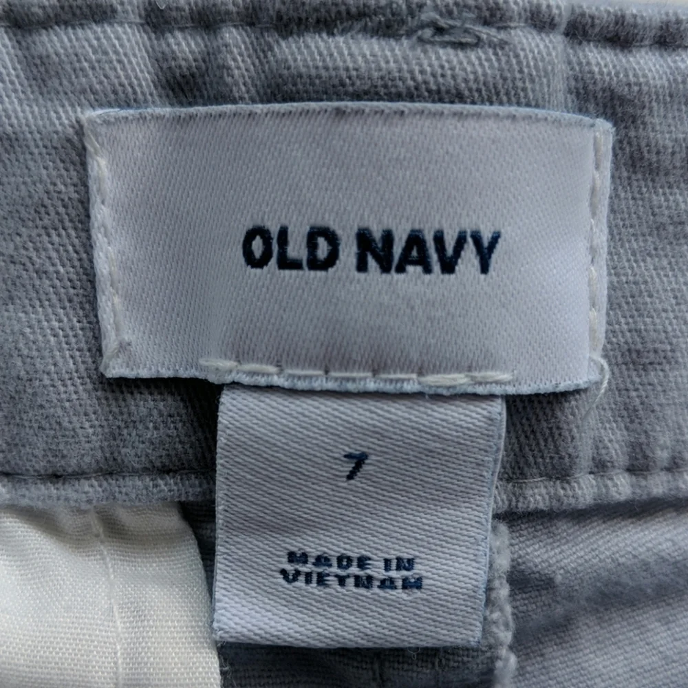Old Navy Boys Straight Twill Shorts Size 7